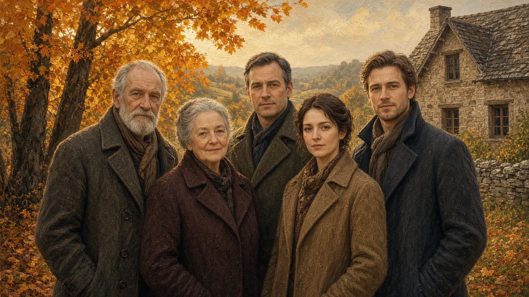 Quatre générations d’une famille canadienne-française